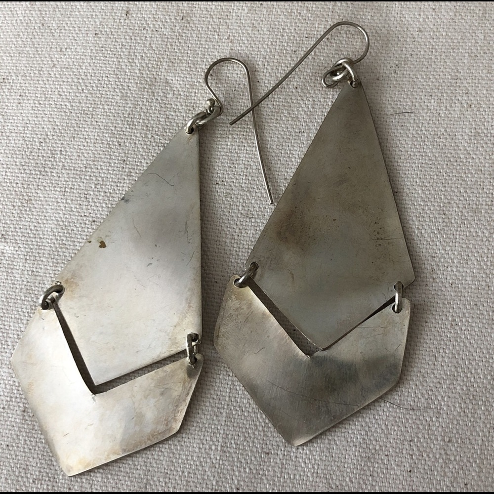 silver earrings ✨